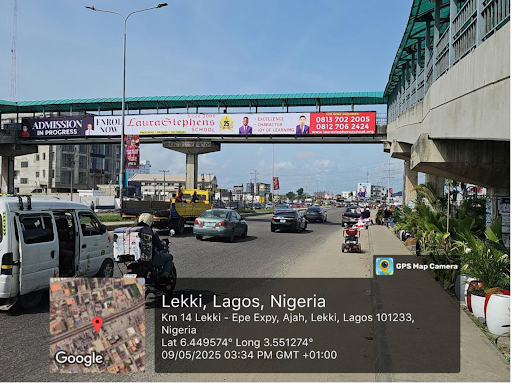 Ikota bridge panel traffic, Lekki-Epe expressway, Lagos